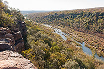 Lephalala river from view point