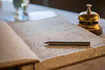 guest book & bell