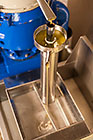 olive oil processing : last filter after separator by centrifugation