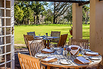 table in restaurant