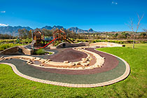children playground in east garden